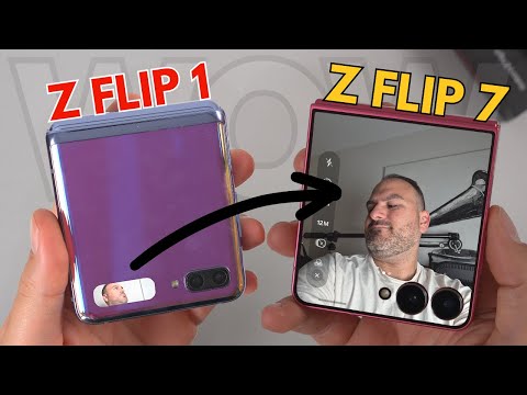 THIS IS CRAZY! Galaxy Z Flip 7 vs Galaxy Z Flip 1!