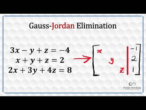 Gauss-Jordan Elimination