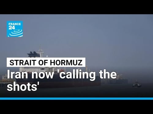 Iran are now 'calling the shots' over the Strait of Hormuz • FRANCE 24 English