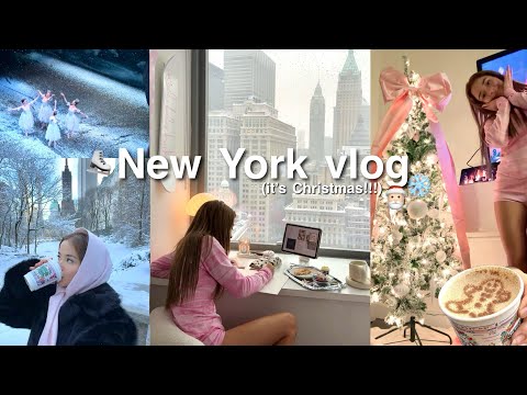 THE PERFECT CHRISTMAS IN NYC vlog