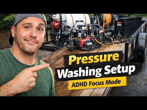 pressure washing trailer/redneck set up