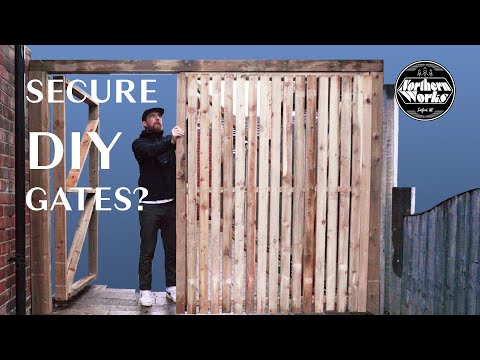 These gates will last 30 years (Furniture-grade joinery)