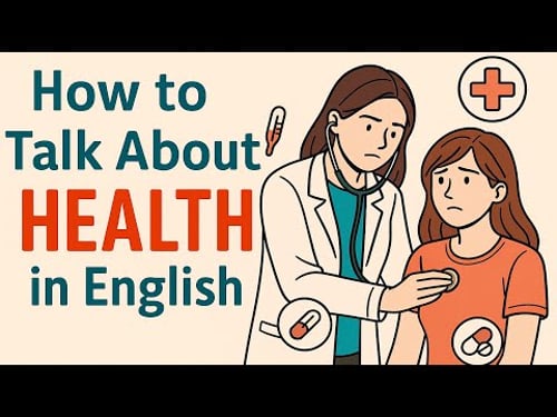How to Talk About Health in English 🩺 Easy Conversation for Beginners | Podcast English