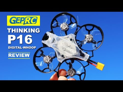 Super small Digital-Whoop FPV Drone - GEPRC Thinking P16 - This thing is impressive! Review