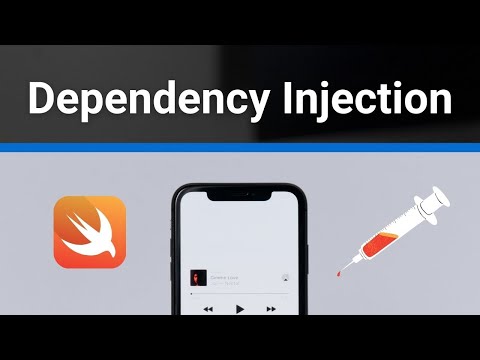 Learn Dependency Injection for SwiftUI / UIKit (iOS Tutorial)