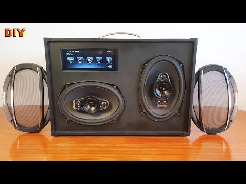 DIY: Portable Car Android Bluetooth Speaker Radio