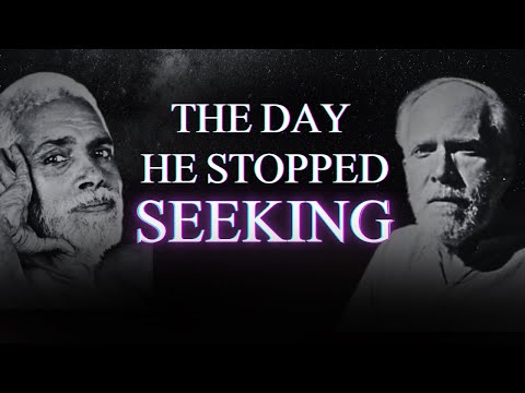 The Moment Ramana Maharshi Silenced Robert Adams โ The End of the Search