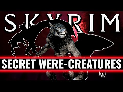 Were-Creatures You Didn't Know Existed in Skyrim & The Elder Scrolls | Lycanthropy Lore Explained