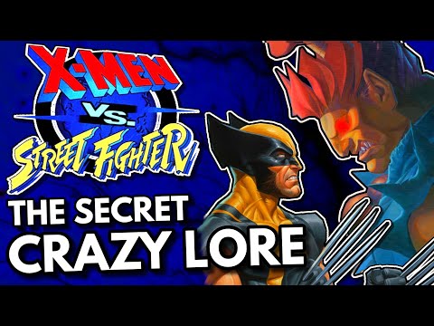 The Secret Crazy Lore of X-Men vs Street Fighter