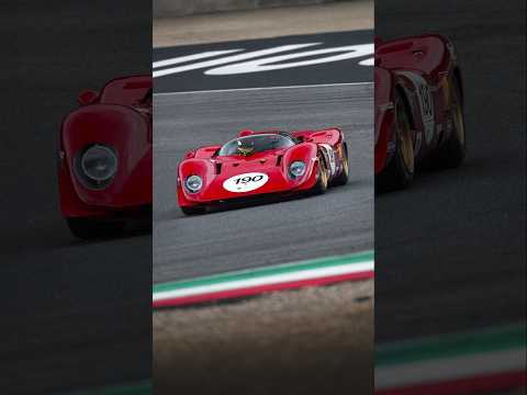 12,000 rpm V12 Symphony π Ferrari 312 P Berlinetta at Mugello Circuit π