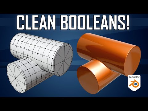 Boolean CleanUp - Mastering Topology for Seamless Joins - Blender 4