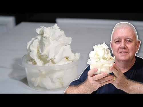 EASY Mascarpone Cheese - The Real Way - LOW FAT - No Lemon!