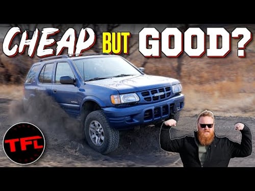 Is the Isuzu Rodeo a Worthy 4x4? Cheap Off-Road SUV Review!