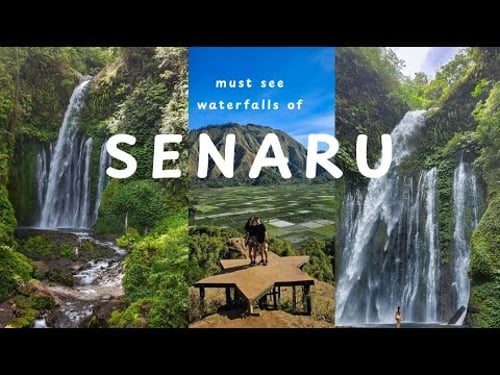 MUST SEE WATERFALLS OF LOMBOK