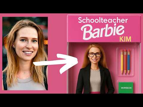 Turn Yourself Into a BARBIE for FREE Using ChatGPT (Step by step tutorial)