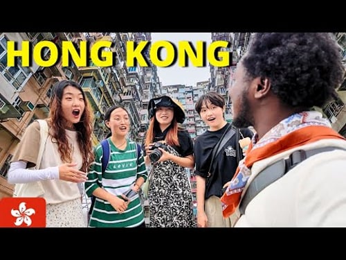 BLACKMAN SHOWS UP IN HONG KONG 🇭🇰 ISLAND AND THIS HAPPENS, THEY DIDN'T BELIEVE I COULD SPEAK CHINESE