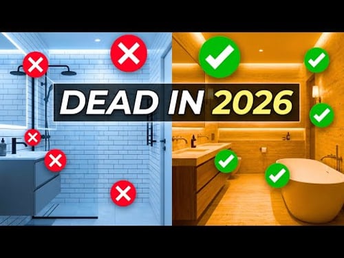 These Bathroom Trends Are Already Dead in 2026 — Here's Why