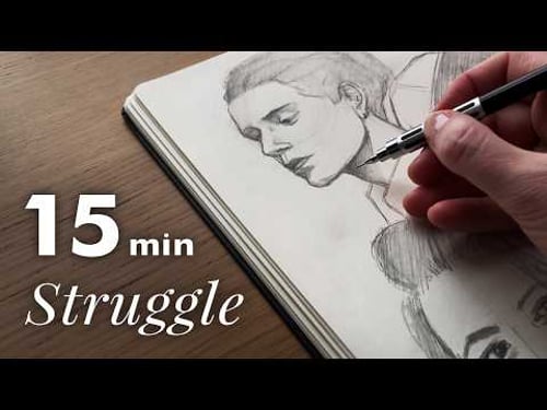 This Drawing Exercise Stresses Me Out