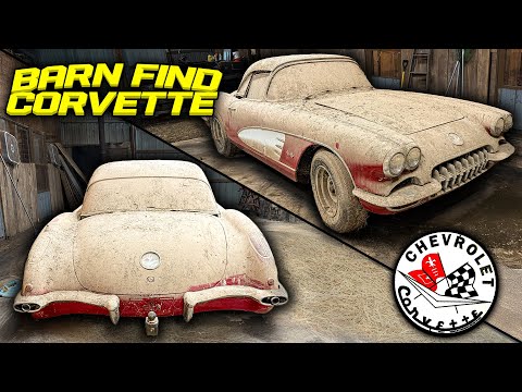 First Wash in 16 Years: BARN FIND Corvette! | Car Detailing Restoration