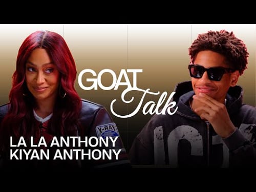 La La Anthony & Kiyan Anthony Fight Over GOAT Basketball Player, Rapper & TV Show | GOAT Talk
