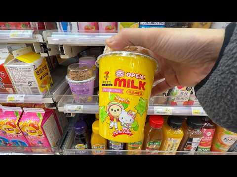 Eating ONLY 7-Eleven in Taiwan for 24 Hours