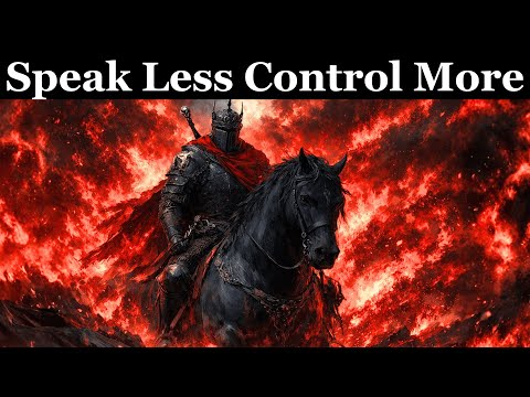 Say Less, Observe More, Strike Once — The Silent Power That Makes Men Dangerous | Machiavelli