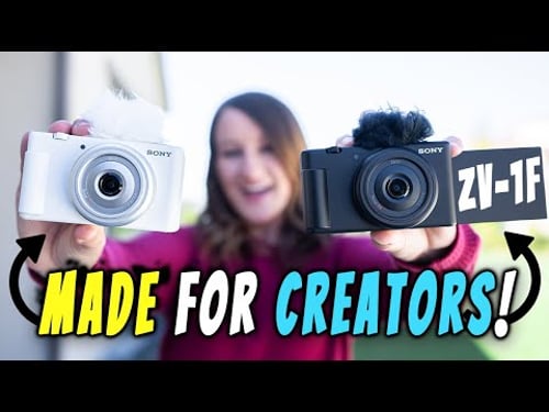 This Camera is Made for Creators! (New Sony ZV-1F)