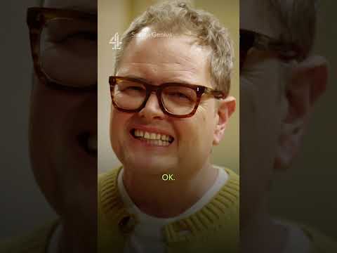 Alan Carr is joined by Susie Dent to uncover the nation’s secret brain-boxes #SecretGeniusC4