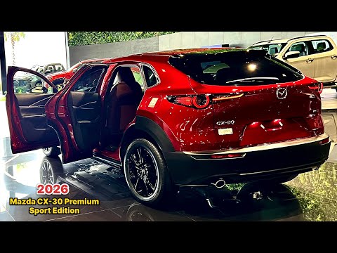 New Arrival! 2026 Mazda CX-30 Premium Sport - New Technology Exterior and Interior