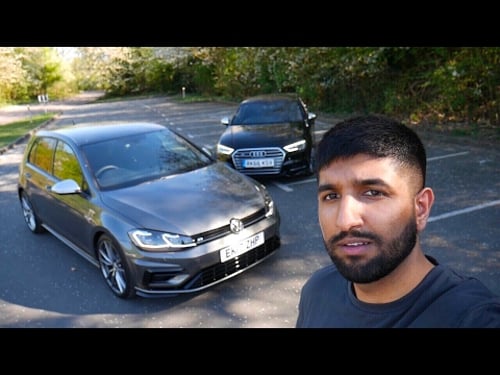 Comparing the 2018 VW Golf R Facelift to the 2017 Audi S3! (Exhaust Sound/Quick Drive)