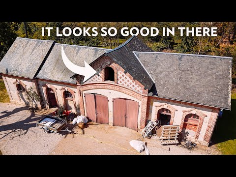 First MAJOR Milestone completed in the 200 Year Old Coach House Renovation