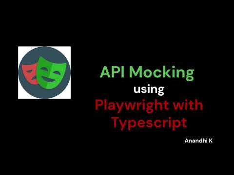API Mocking - Playwright with Typescript
