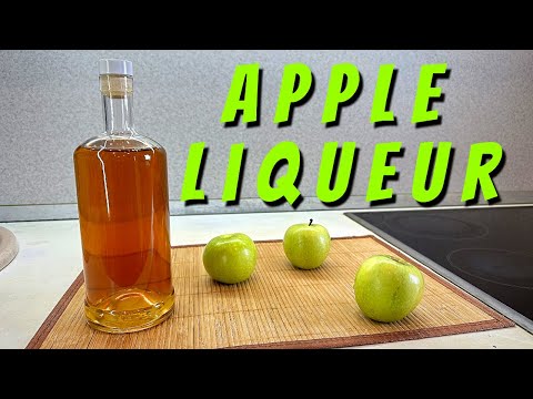 APPLE LIQUEUR recipe / Homemade spirits from vodka or moonshine