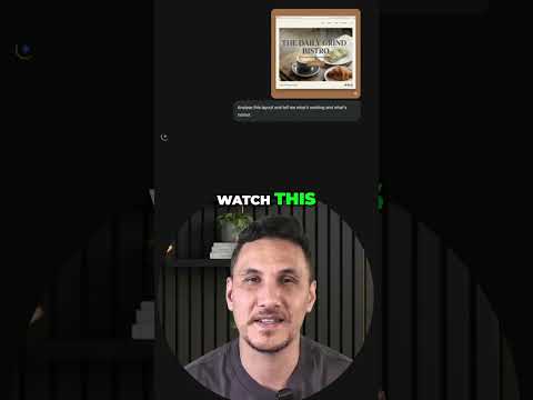 AI Analyzes Your Website's Flaws INSTANTLY! #gemini3pro #ai #shorts