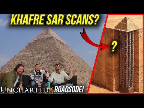 Khafre Pyramid SAR Scan Results, the Well Shaft, and Vase News! Roadsode pod, recorded in Egypt!