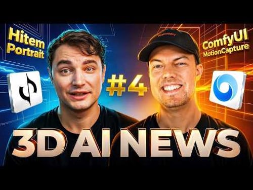 Genie 3 Frightens Game Devs, More Awesome Tools for 3D Artists & Developers β 3D AI News #4