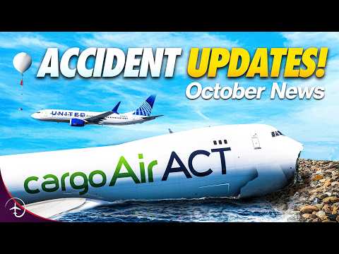 B747 Accident Plus A Mid-Air Collision! | October News Round Up