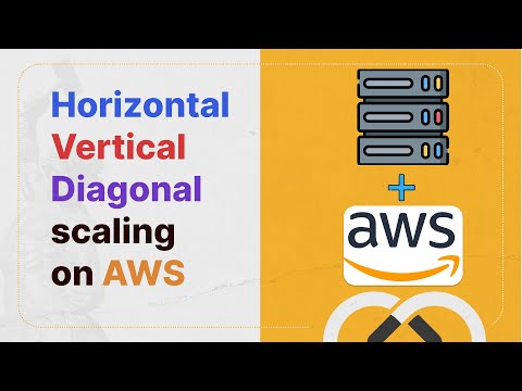 Vertical vs horizontal vs Diagonal scaling on AWS