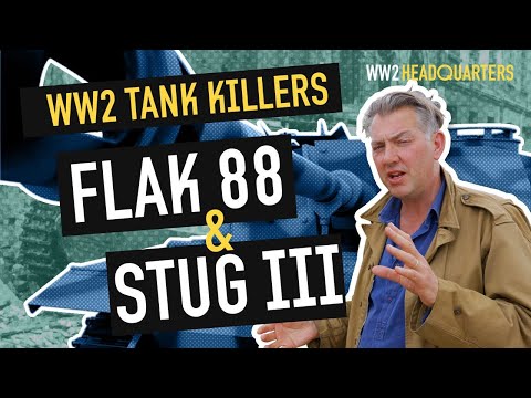 WW2 German Tank Destroyers in Action – Flak 88 & StuG III with James Holland