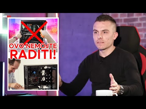 PC Crazy Dario - "Ovo su stvari koje morate izbjegavati kad slažete komp“