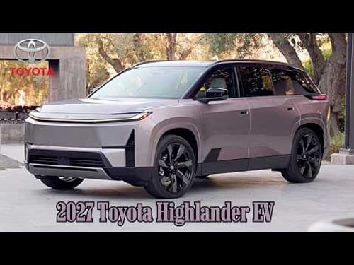 2027 Toyota Highlander EV Revealed: The End of the "bZ" Era? πβ‘ Full Walkaround & Specs!