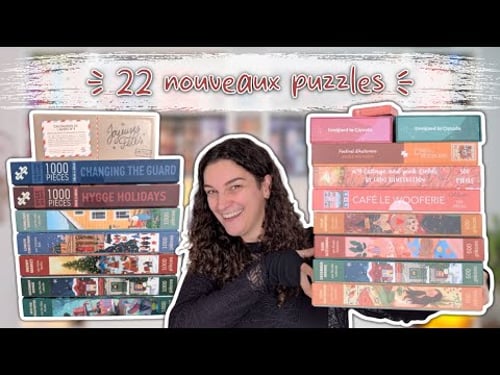 22 nouveaux PUZZLES (ce n’est jamais trop) 🤭🧩