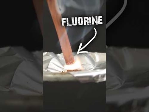 Fluorine viciously attacks my wood