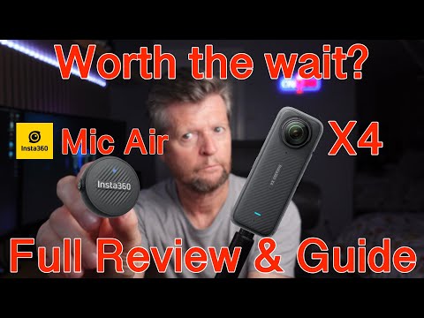 Insta360 Mic Air now supports the Insta360 X4: Full Review and Guide
