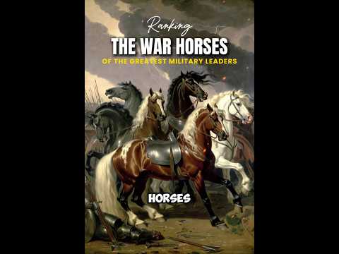 Ranking the War Horses of the Greatest Military Leaders #history #historyshorts