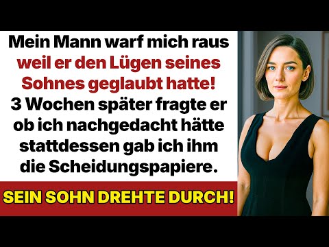 Sie warfen mich wegen Lügen raus – jetzt hat meine Scheidung ihre Welt auf den Kopf gestellt!