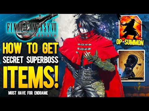 FINAL FANTASY 7 REBIRTH - Secret Superboss Gives Strongest Unique Rewards & How To Max Level Fast!