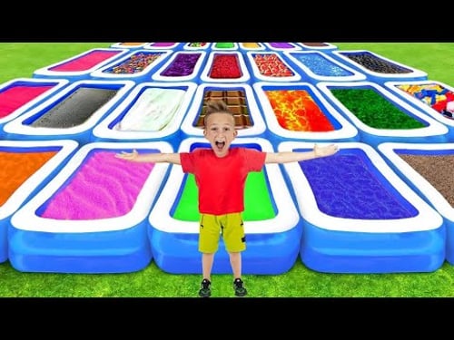 50 Puzzle Pools Challenge | Don't Fall into the Wrong One!