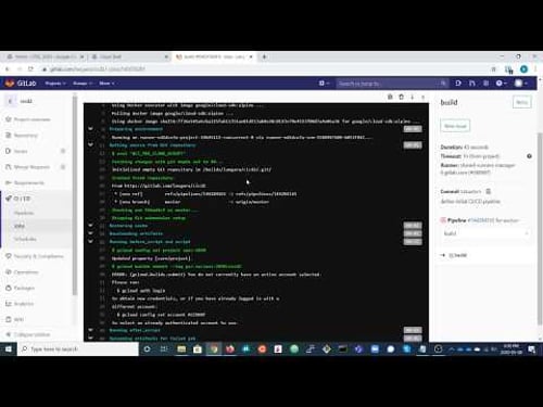 CI / CD with GitLab and Google Cloud Run