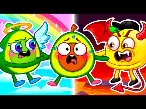 Angel vs Demon Kids Behavior || Best Kids Cartoon by Pit & Penny Stories ๐ฅ๐